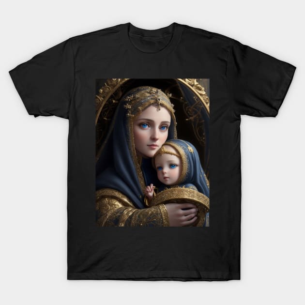 Madonna and Child T-Shirt by PSYOP Industries 